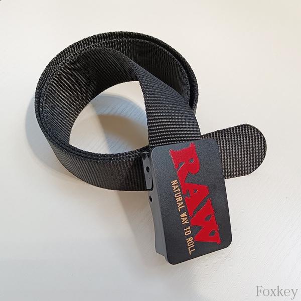 Custom Logo Belt Plastic Buckle Easy Print Gold Stamp Silver Plated Gift Belt
