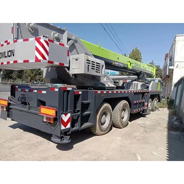 Folding Zoomlion 70 Tons Crane for Lifting Renovated Condition Used 4 Shaft Number