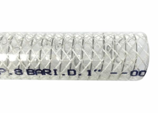 1 Inch - 4 Inch Reinforced Plastic Hose , PVC Fiber Reinforced Steel Wire Hose / Pipe / Tubing