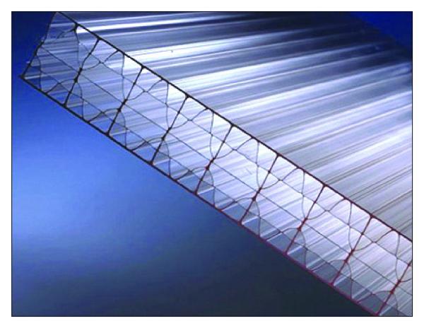 PC PP PE Cross Section Hollow Plastic Sheet Extrusion Lines