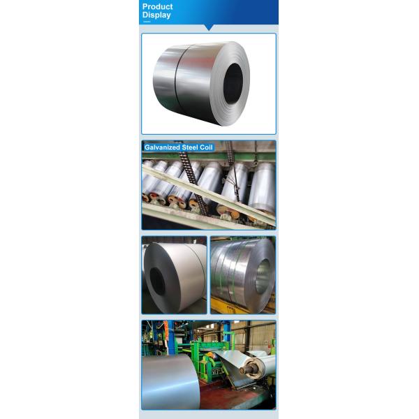 Q235 Gauge Galvanized Steel Coil Zinc Coated Galvanized Steel Sheet Coil