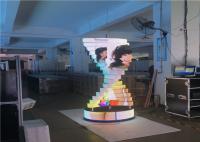 Tela de exposição 800nits do diodo emissor de luz da coluna da opinião do círculo P2.5 2-30m