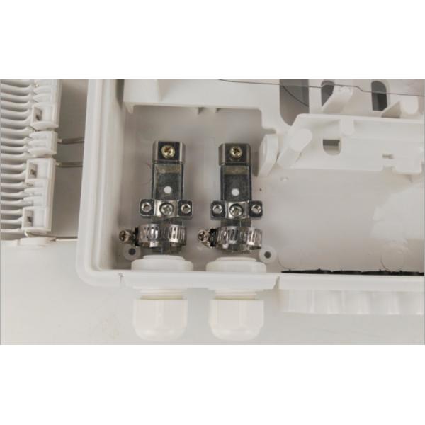 16 Core Outdoor Fiber Optic Junction Box Rainfall Resistant Outdoor