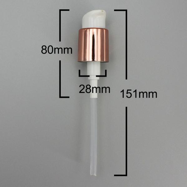 Bomba los 28Mm cosmética poner crema de la loción de la mano el 18Mm de la despedregadora