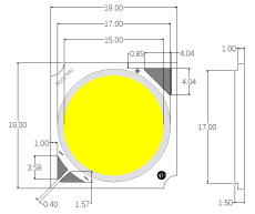 Туннабле отслеживая освещая центр торгового центра 5000К 32в рекламы верхнего сегмента освещения 5000К 32в