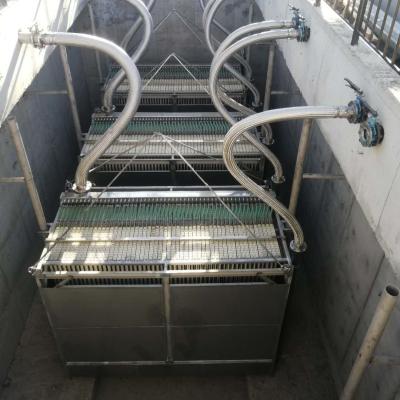 Anti Bacteria Hollow Fiber MBR Filter Membrane 25m2 0.05um PVDF Material