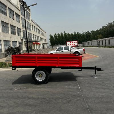 3t Farm Trailer Agricultural Machinery Red Colour Air Brake 7C-3 30-50HP