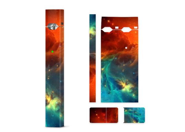 Durable Custom Pvc Stickers / Charging Box Sticker For  Electronic Cigarette
