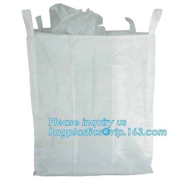 wholesale polypropylene woven plastic jumbo bag pp big bag for sand, building material,circular big fibc bags pp woven f
