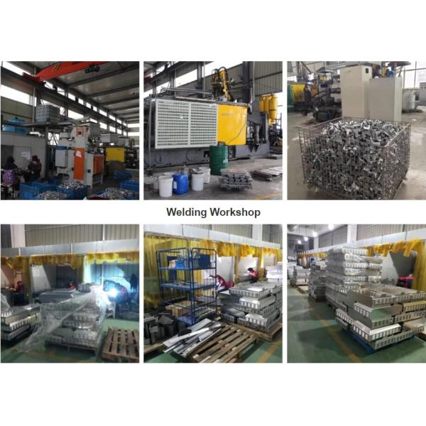 White Silver Extruded Aluminum Shapes For Tent High Efficiency Stable