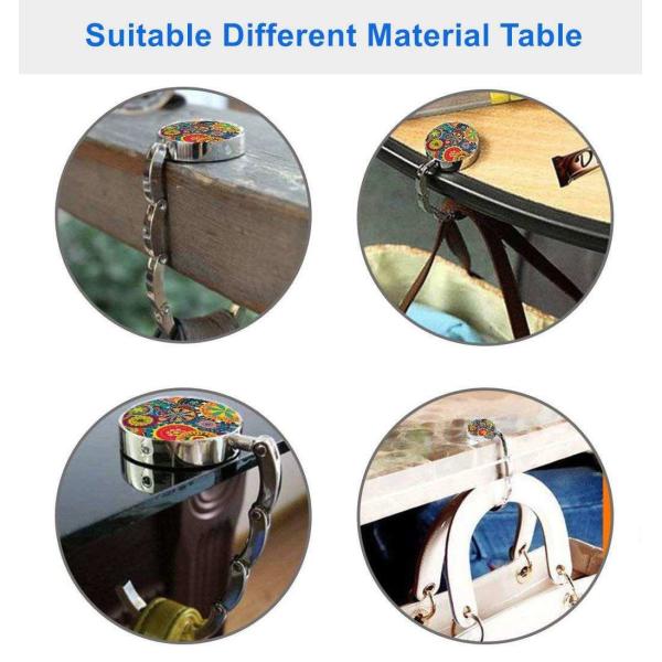 Зинковый сплав женские сумки вешалки складной сумочки крючок для стола