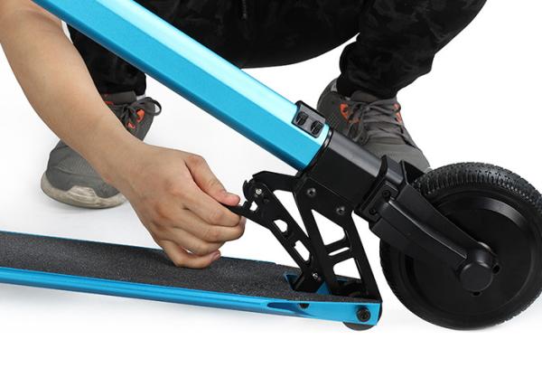 Max Load 125Kg Portable Foldable Electric Scooter With 5 Inch Solid Tire