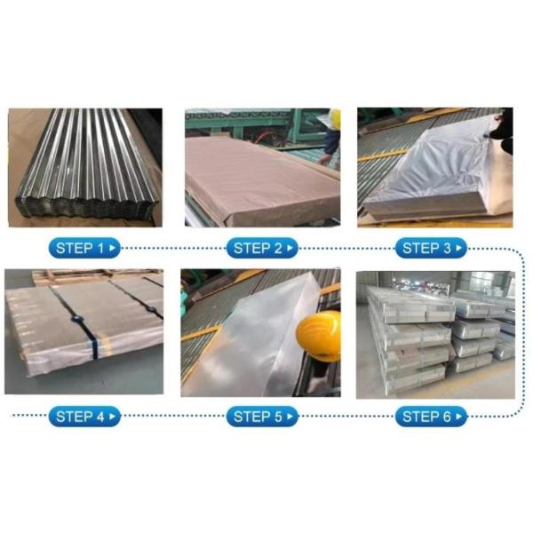 Zinc Galvanized Steel Corrugated Roofing Sheet Plate Dx51d Dx54d Hot Dipped