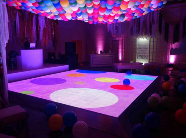 Full Color P10 LED Dance Floor Light 320*160mm Módulo de Alumínio 1/4 Scan IP65 Impermeável