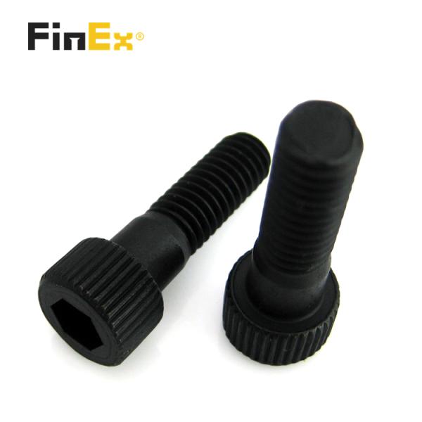 Parafuso de tampa de tomada hexadecimal de alta resistência de aço de liga preta de óxido negro com cabeça de truss métrica