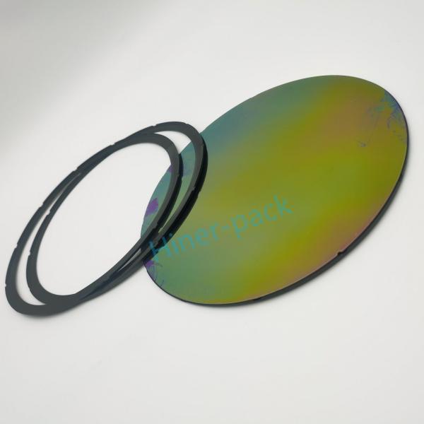 8 Inch Separator Rings Black PP Material Wafers Accessories Used For Semiconductor Field