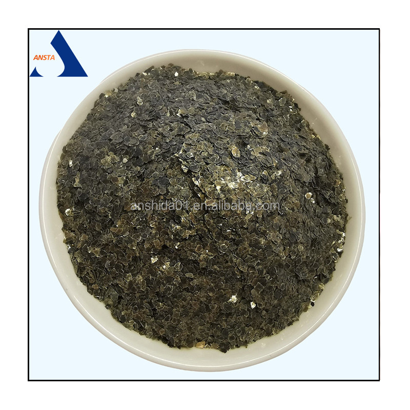 China Factory Supply Black Mica Flakes 1-3mm, 2-4mm, 3-6mm