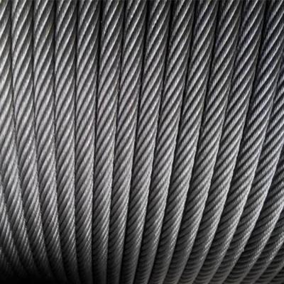 Corde en acier galvanisé de 10 mm pour ascenseur en acier à haute teneur en carbone 2,5 mm-15 mm