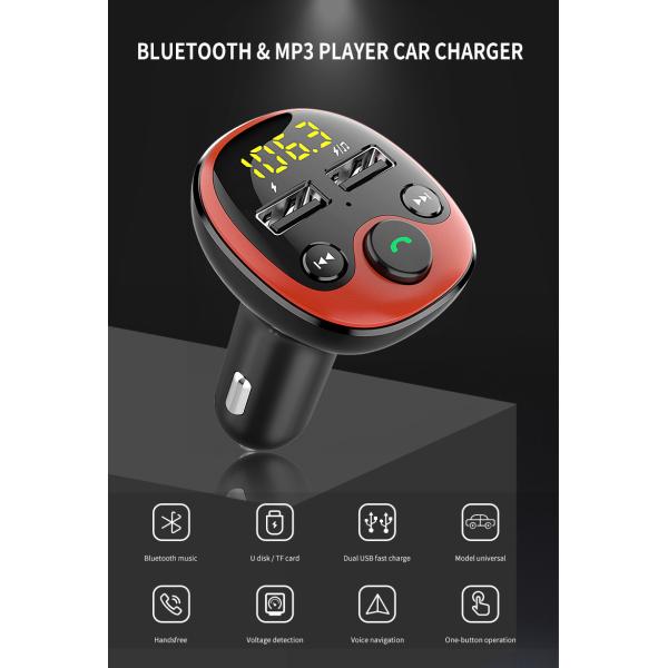 Переходник Usb Bluetooth карты 32G TF поддержки набора автомобиля HFP HSP Bluetooth для музыки автомобиля