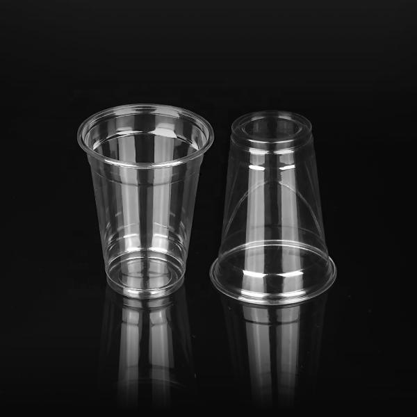 Eco-Friendly Disposable Cups Clear PLA Cups for Takeout in Restaurants