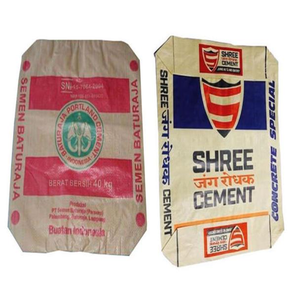 A estrela quente do anúncio da venda 25KG 40KG 50KG ensaca PP para obstruir a válvula inferior do cimento do saco ensaca o saco do cimento