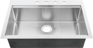 33" matériel simple fabriqué à la main d'acier inoxydable de la mesure SUS304 de