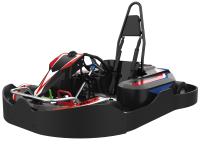 les enfants d'empattement de 690mm électriques vont le kart 28km/h avec le moteur 600W