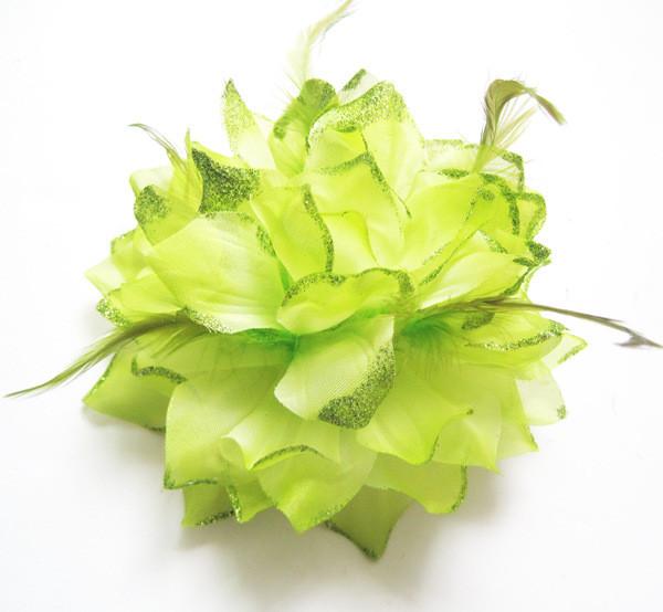 Lively Dance Costume Accessories Art Craft Flowers For Decorative Head / Shoulder / Waist