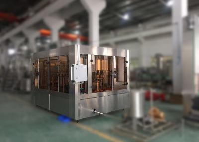 3 IN 1 Coffee Juice Milk Bottle Automatic Liquid Filling And Capping Machine Vertical Form
