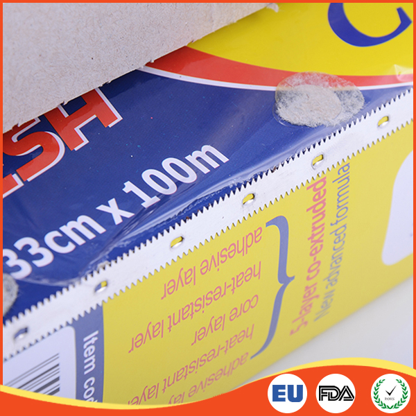 Fresh Keeping Food Grade Cling Film , Stretch Wrapping Plastic Roll