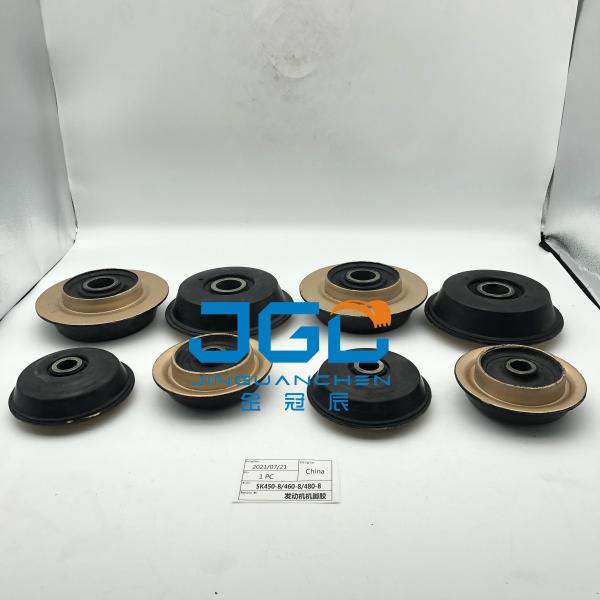 Venda a quente Motor de montagem Sistemas de motor Peças de montagem Cusco de borracha Pés de pára-choque Para SK450-8,460-8,480-8 Parte de escavadeira