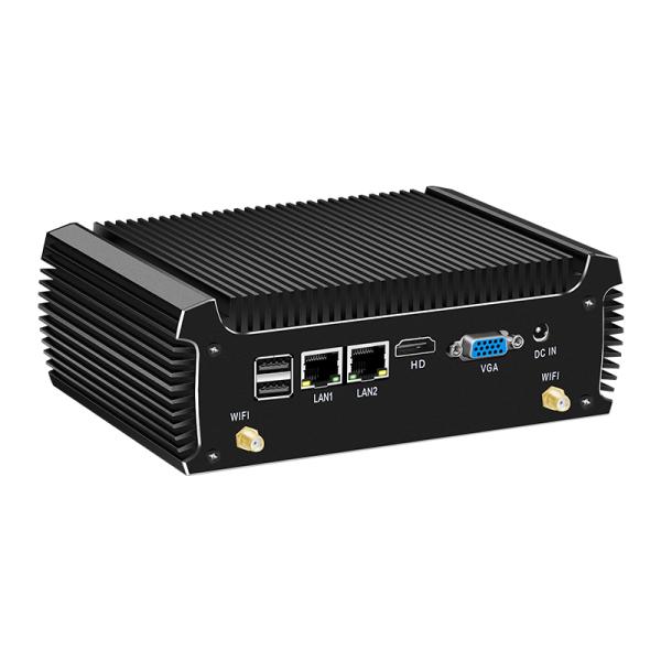 Intel Core i3 8130U Mini PC 16 GB With 6 USB 1 HD Fanless Industrial PC