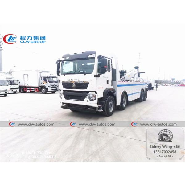 SINOTRUK HOWO 6x4 20T 25T Conjoined Wrecker Tow Truck For Emergency Road Recovery