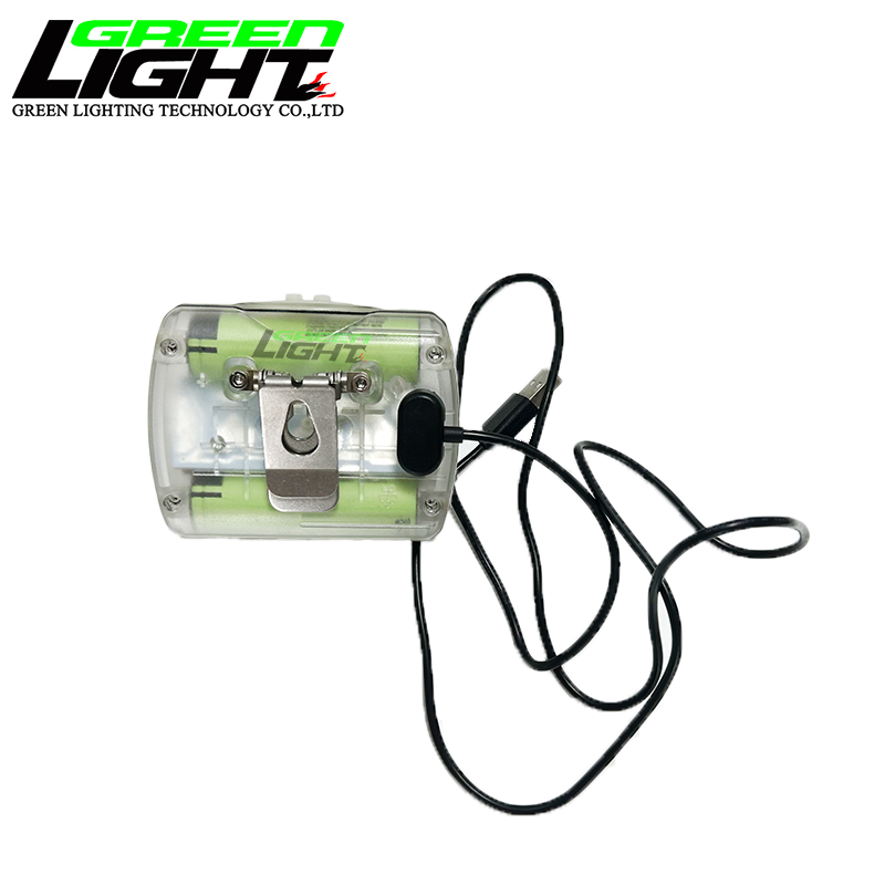 Wireless Charging Rechargeable LED Miner Cap Lamp with Charger IP68 Use Lithium-Ion Battery for Industrial