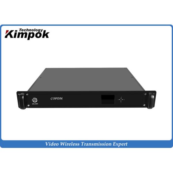 720P Wireless Audio Video COFDM Receiver 300MHz-900MHz Broadcast Receiver