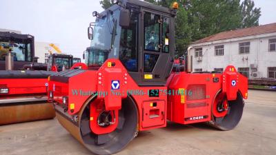 Largura vibratório em tandem do cilindro do rolo de estrada 8000KG da maquinaria de construção de estradas 1680mm