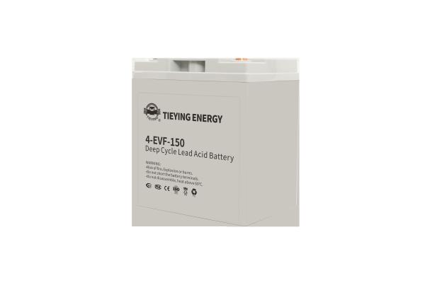 4-EVF-150Ah Batterie au plomb pour le nettoyage de chariot de golf Voiture de golf Voiture de golf