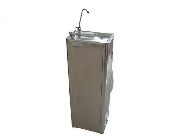 Straight Drinking Water Fountain Hand Push Button Hot Cold Water Dispenser