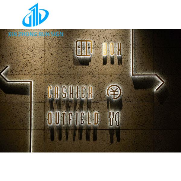 3d signage letter acrylic signs led letter lights light box outdoor advertising display