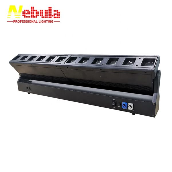 Hot 12*40W Beam Zoom Washing RGBW Color 4 in 1 LED Strip Bar Stage Lighting Moving Head Light