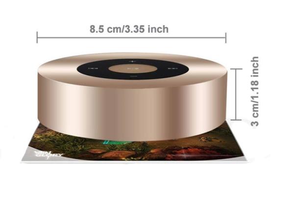 Home Theater Wireless Bluetooth Speakers Golden Color Super Bluetooth Signal