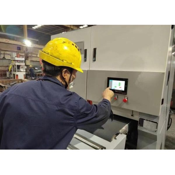 28KW Machine Power Plate Polishing Machine Removing Burr During The Cutting Process