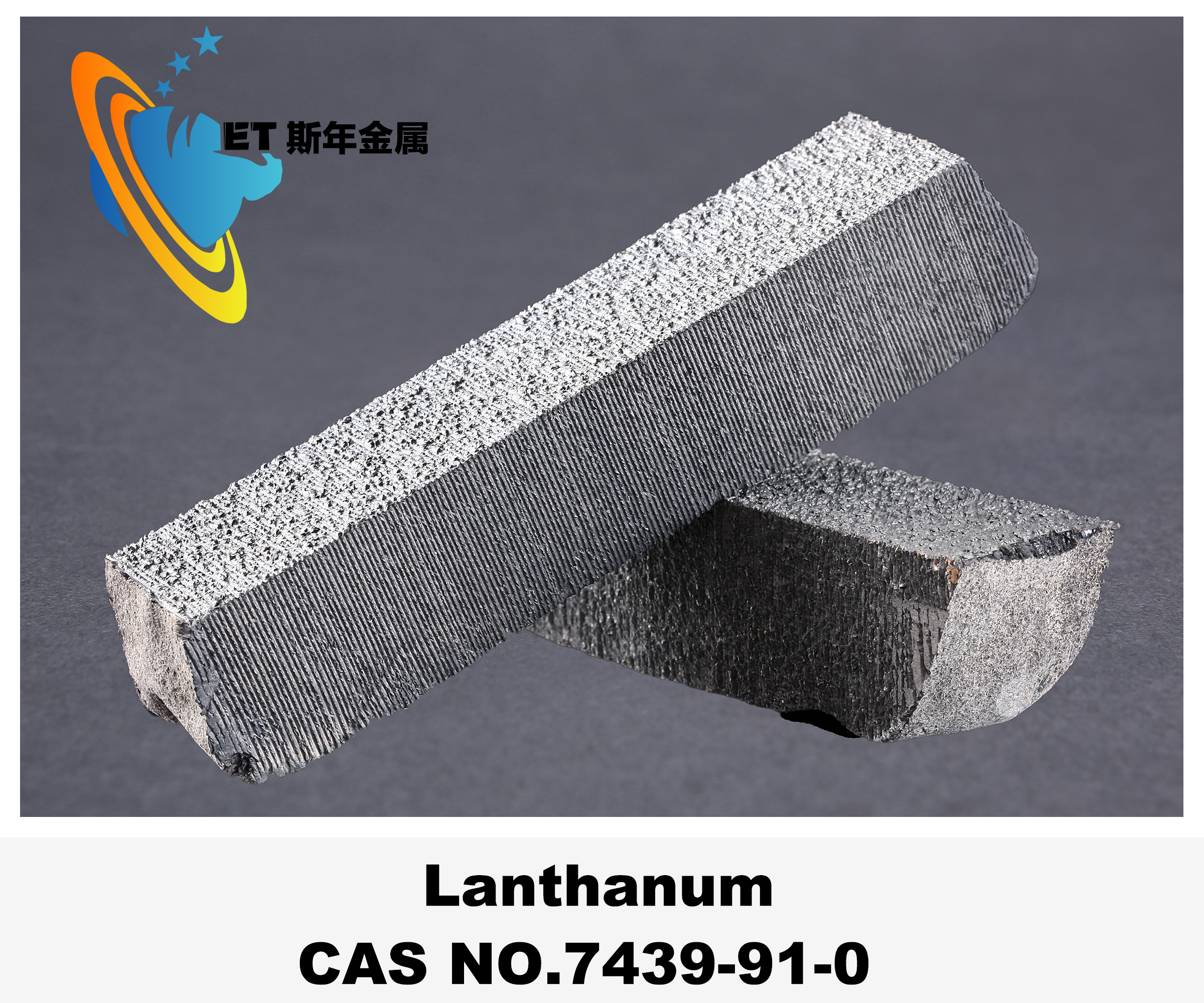 CAS 7439-91-0 Lanthanum 99.99% Lanthanum La For NiMH Batteries