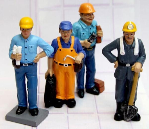 1:20 pit crew color figures--model figures, scale figures,model people,worker figures