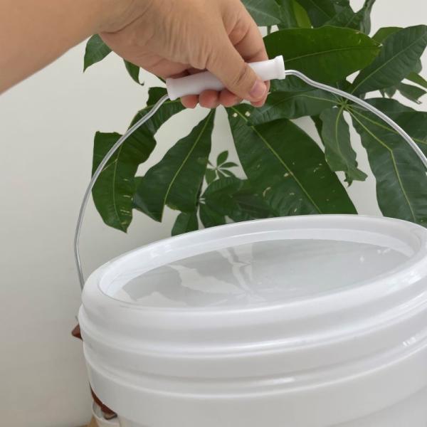 Cotton Candy Yogurt Sauce Bucket Snack Container with Easy Access and Secure Lid
