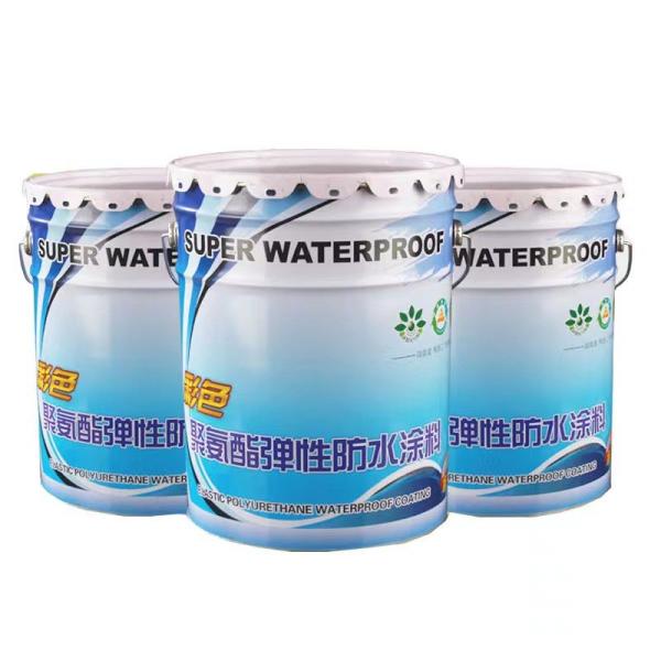 Full Dry ≤20h Single Component Polyurethane Waterproofing Durable Acrylic Waterproof Coating