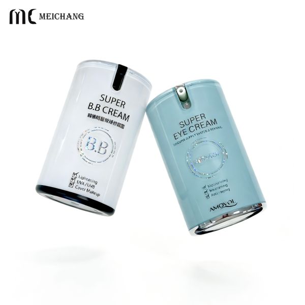 30ml / 50ml Premium Double-Layer Acrylic Airless Bottle Anti-Contamination Packaging for Serums and Creams(MC-249)