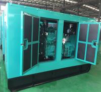 ATS diesel marinho tropicalized de Cummins Engine 80kva do gerador do navio do radiador com cerco silencioso