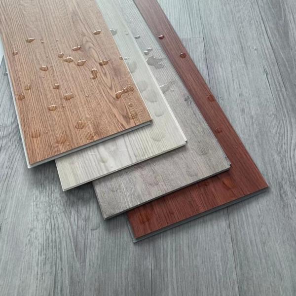 Piso de vinil SPC à prova d'água Clique em Planca Material de PVC estilo de design contemporâneo