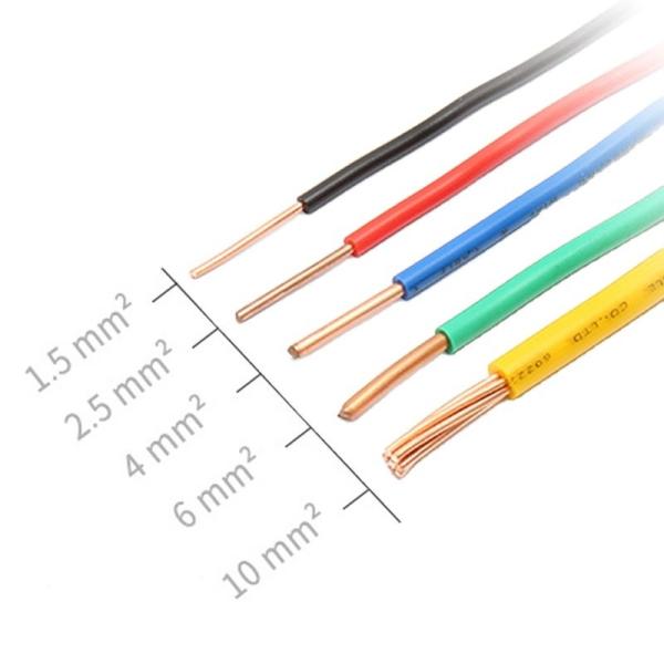 2.5mm 4mm 10mm Copper Wire Cable with Low Voltage and Durable Copper Conductor Material